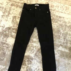 Good American black skinny jean